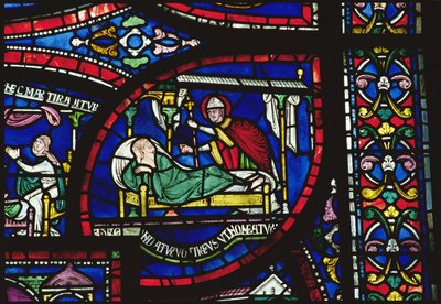 Scene from the Life of St. Thomas a Becket, Trinity Chapel Windows by English School